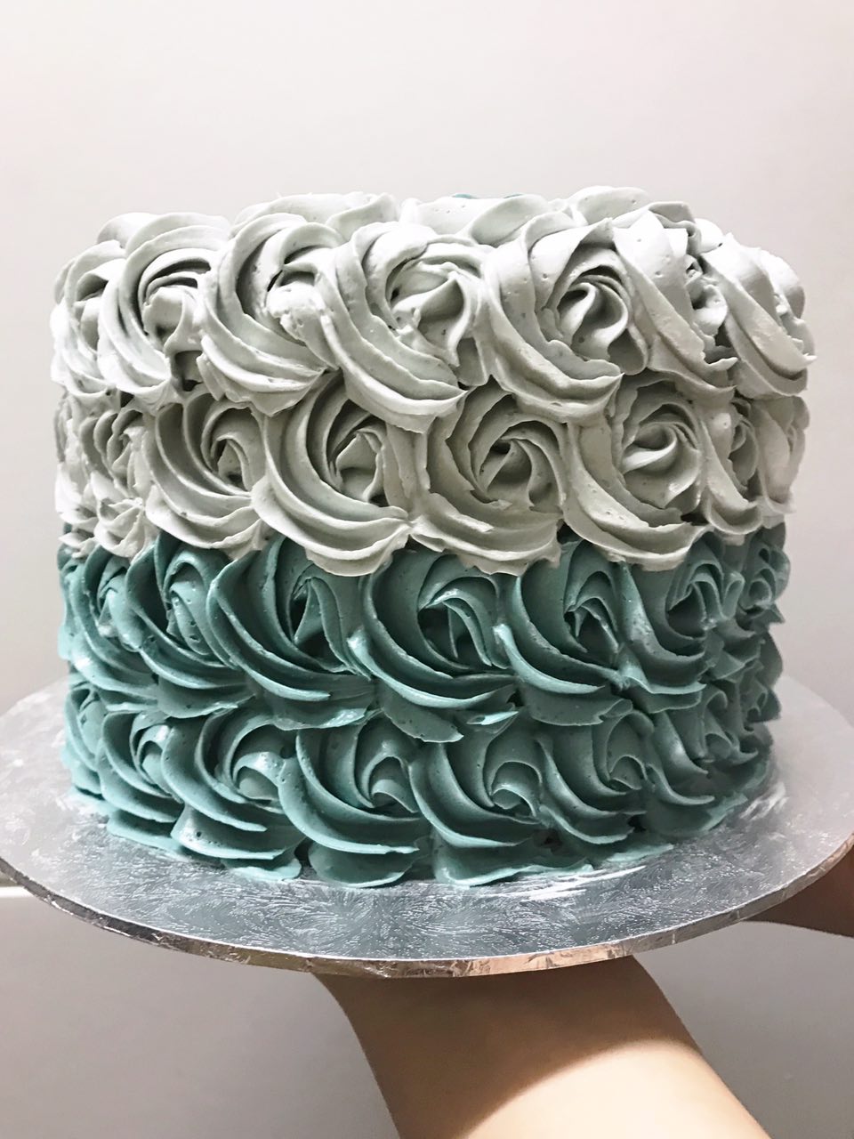 Buttercream Rosettes (Ombre)