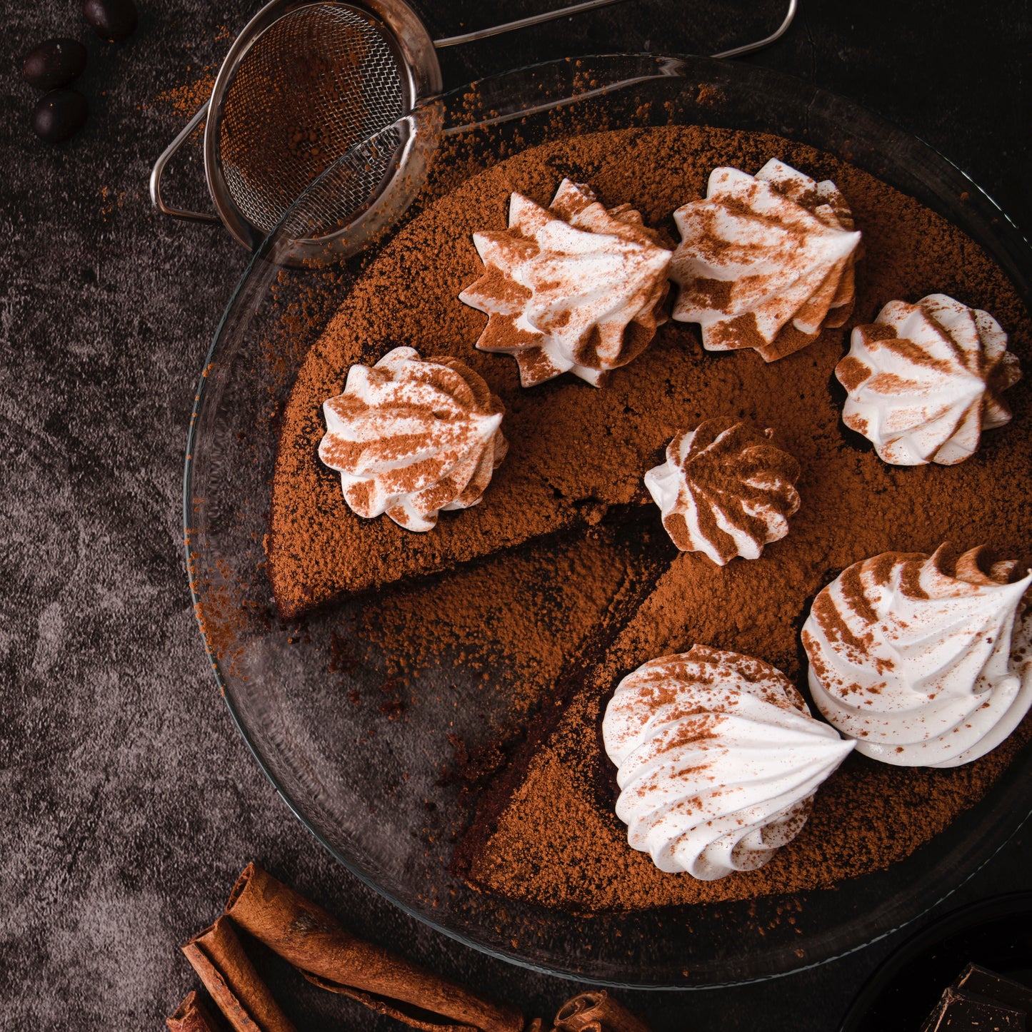 Tiramisu Rum Cake