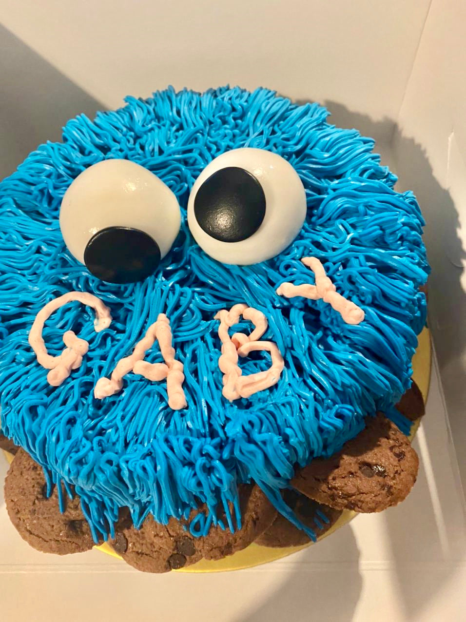 Cookie Monster Cake