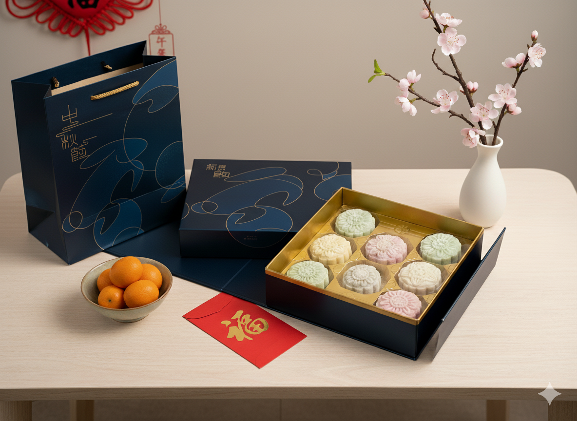 Mochi Snowskin Mooncakes Variety Box (8pcs)