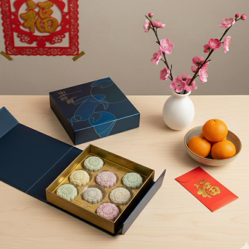 Mochi Snowskin Mooncakes Variety Box (8pcs)