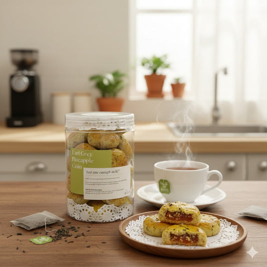 Earl Grey Pineapple Coins