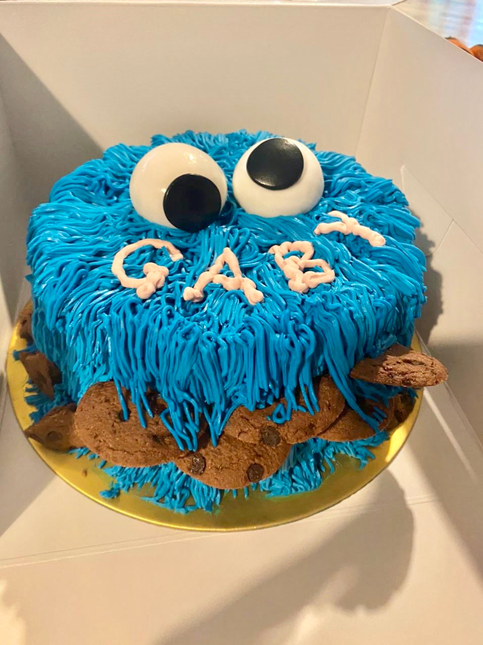 Cookie monster for a first birthday boy! 🍪🥛#cookiemoster #cakeideas ... |  TikTok
