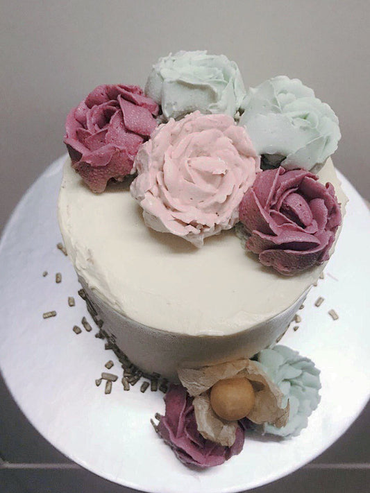 Rustic ButterCream Roses (Semi)